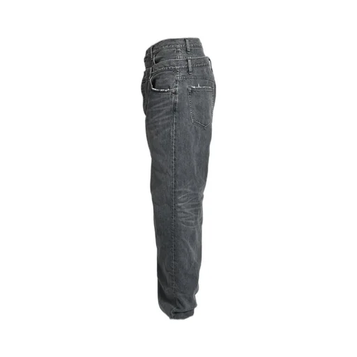 Docking Wide&Amp;Straight Denim Pants / Blk