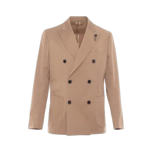 Lardini Double-Breasted Tailored Blazer