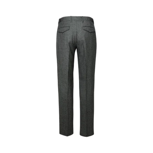 Lardini Kurt Houndstooth-Pattern Tapered Trousers
