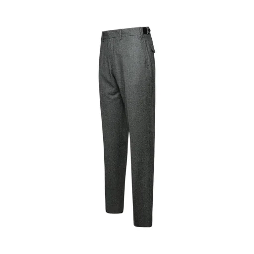 Lardini Kurt Houndstooth-Pattern Tapered Trousers