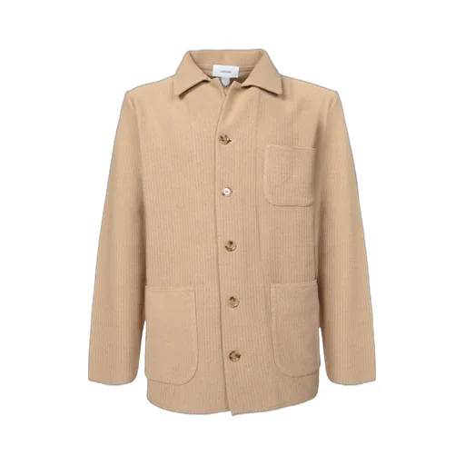 Lardini Long-Sleeved Button-Up Cardigan