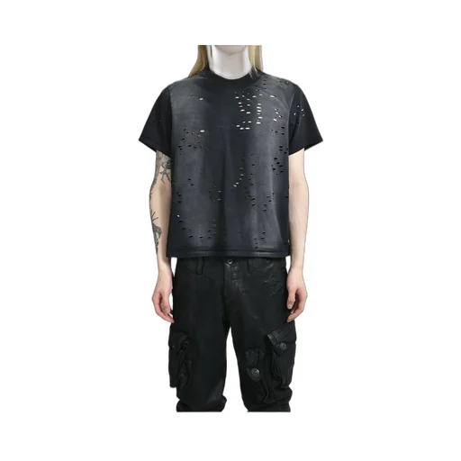 Destroyed S/S Tee / Blk