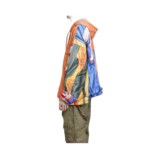 Patchwork Hoodie / Org