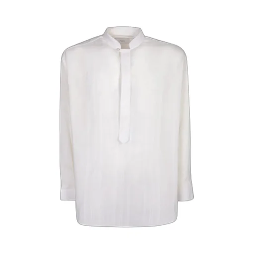 Lardini Long-Sleeved Striped Shirt