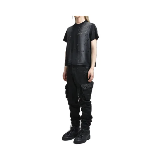 Destroyed S/S Tee / Blk