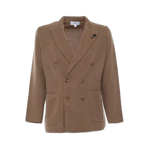 Lardini Double-Breasted Tailored Blazer