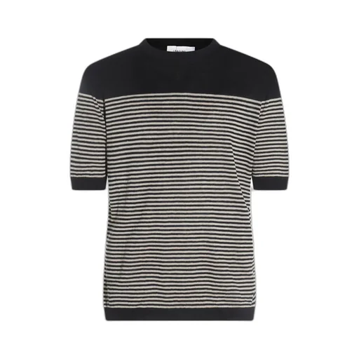 Lardini Striped Knitted T-Shirt