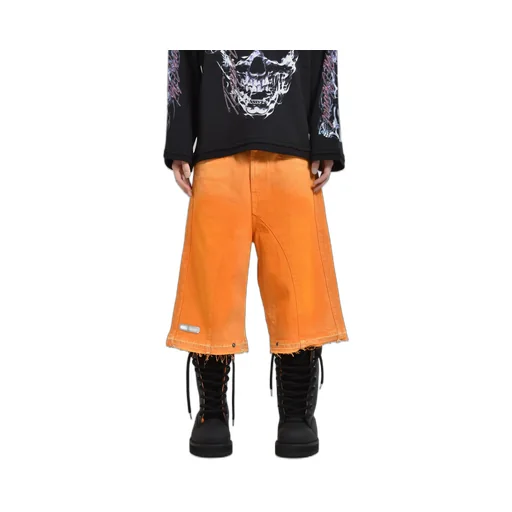 Low Ride Biker Shorts / Org