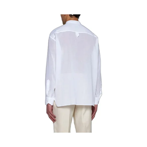 Lardini Long Sleeved Semi-Sheer Shirt