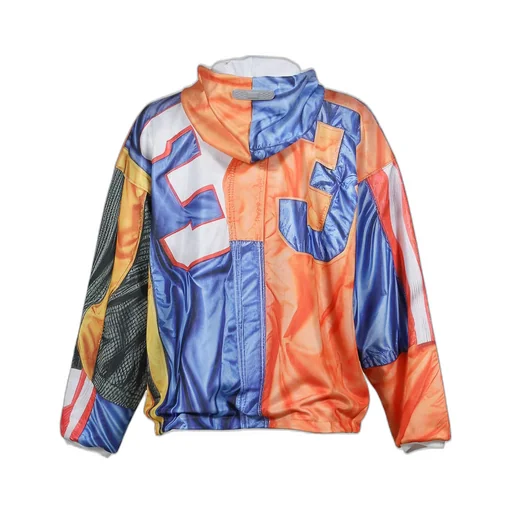 Patchwork Hoodie / Org