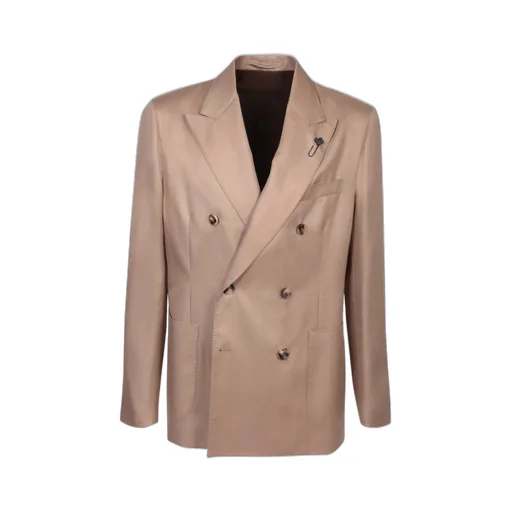 Lardini Double-Breasted Tailored Blazer