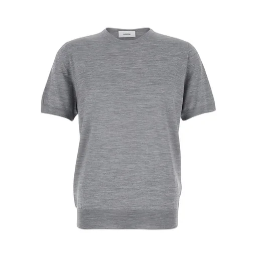 Lardini Short-Sleeved Crewneck Knitted T-Shirt
