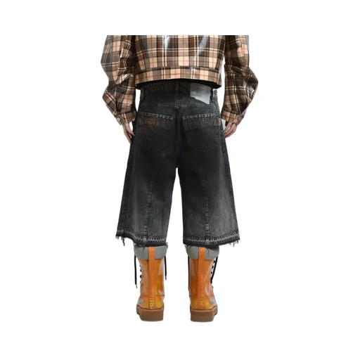 Low Ride Biker Shorts / Blk