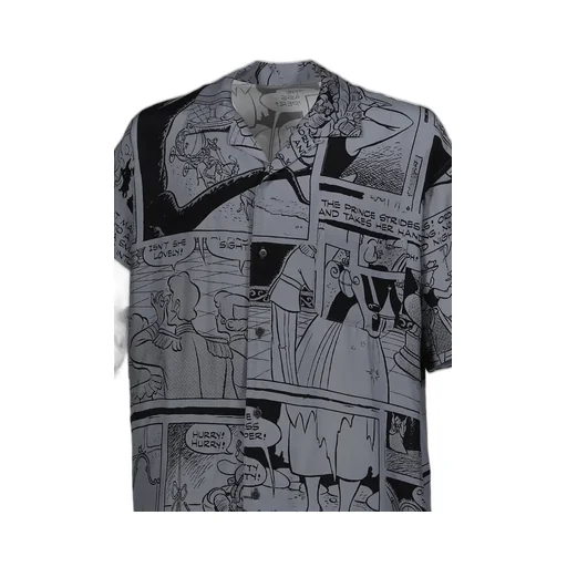 Disney Aloha Shirt Cinderella / Blk