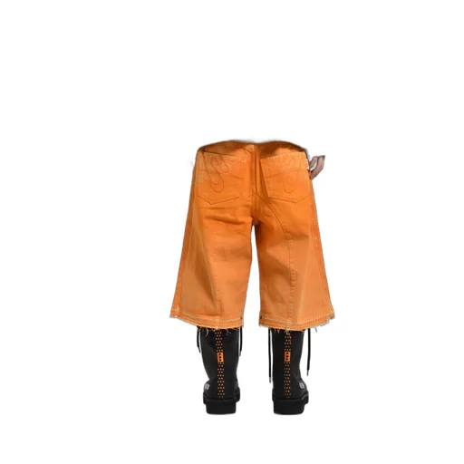 Low Ride Biker Shorts / Org