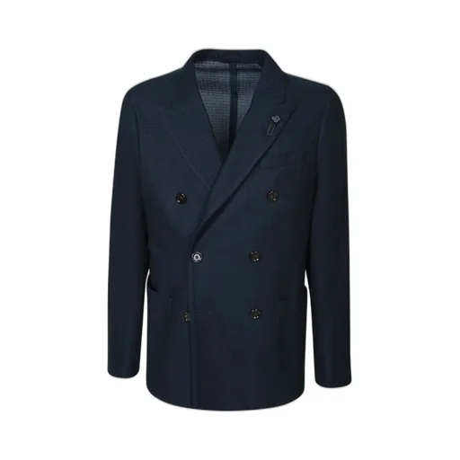 Lardini Double-Breasted Tailored Blazer