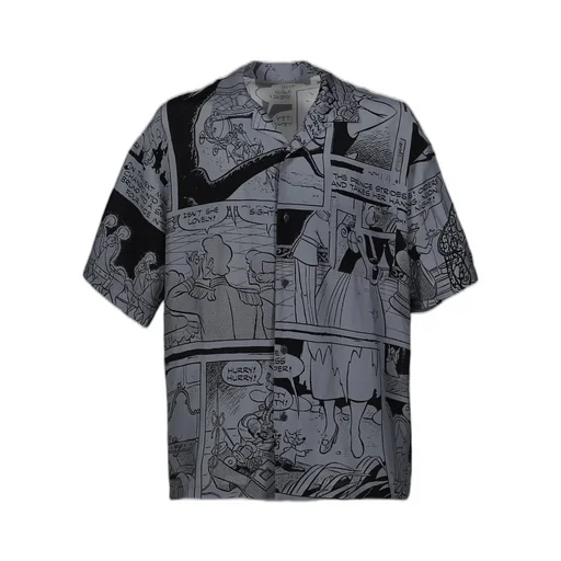 Disney Aloha Shirt Cinderella / Blk
