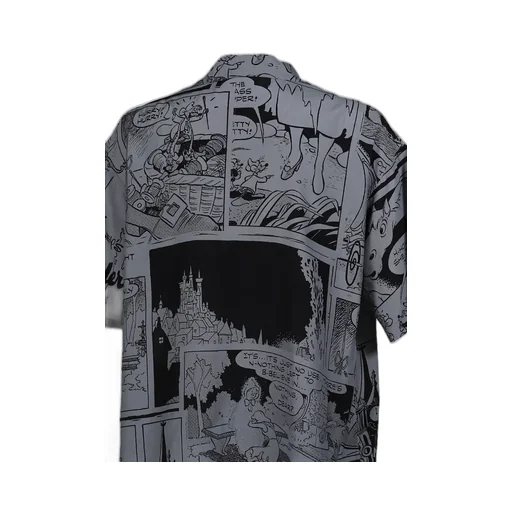Disney Aloha Shirt Cinderella / Blk