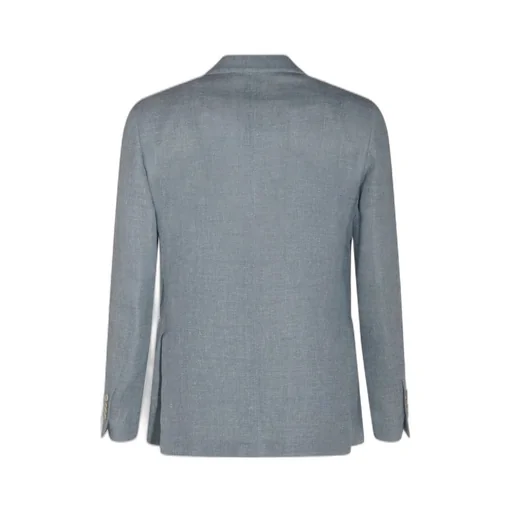 Lardini Long Sleeved Single-Breasted Blazer