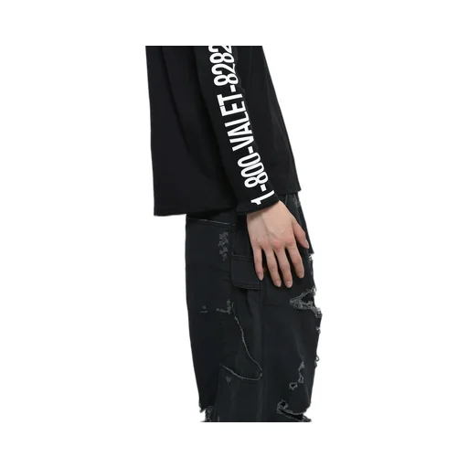 Glove Long Sleeve / Black