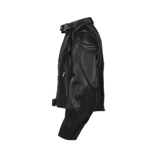 Muscle Leather Jacket / Black