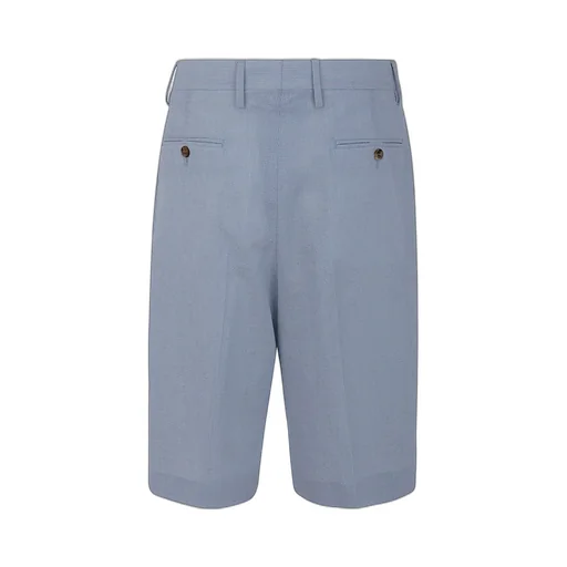 Lardini Mid-Rise Pleated Shorts