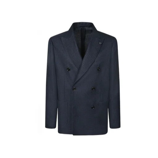 Lardini Double Breasted Tailored Blazer