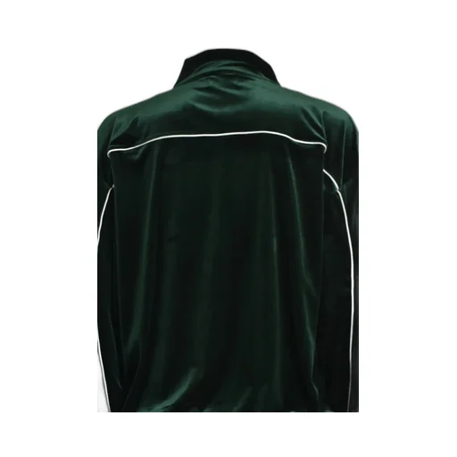 Script Logo Piping Velor Jacket / Kelly