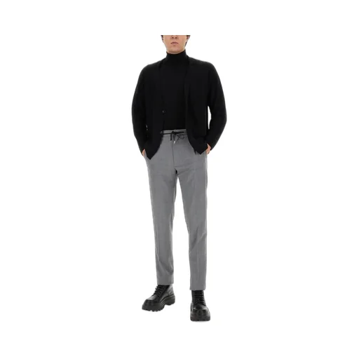 Lardini Textured Knit Jacket Sweater