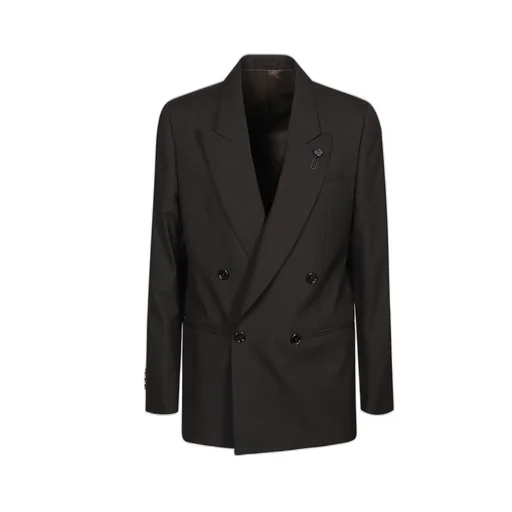 Lardini Double-Breasted Tailored Blazer