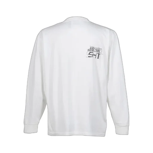 Flatline L/S Tee / Wht