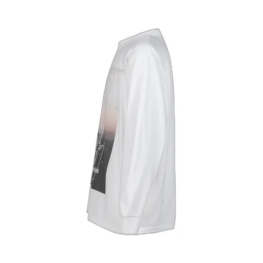 Flatline L/S Tee / Wht