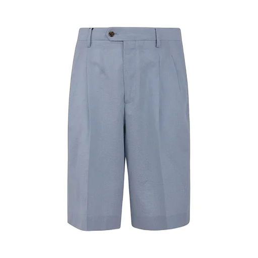 Lardini Mid-Rise Pleated Shorts
