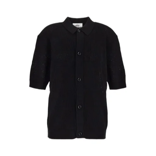 Lardini Short-Sleeved Knitted Shirt