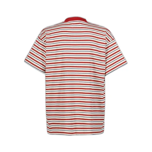Eu Stripe Ss Tee / Red
