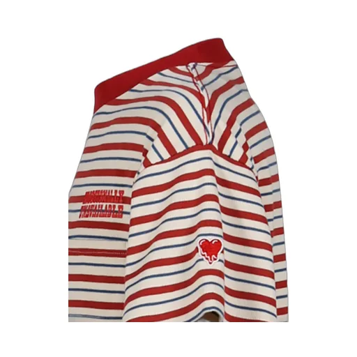 Eu Stripe Ss Tee / Red