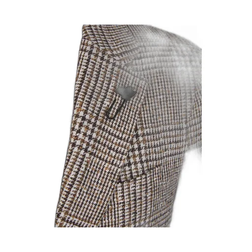 Lardini Plaid Motif Blazer