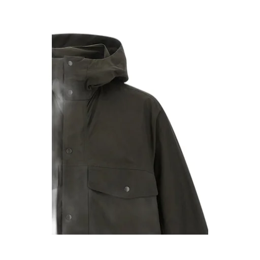 Lemaire Pocket-Detail Hooded Raincoat