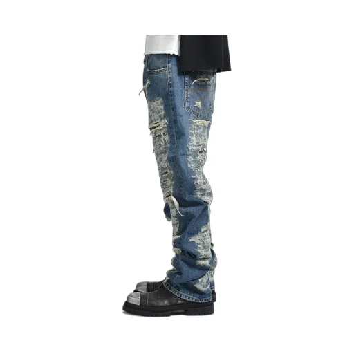 Collection Repaired Loose Fivepocket / Blu