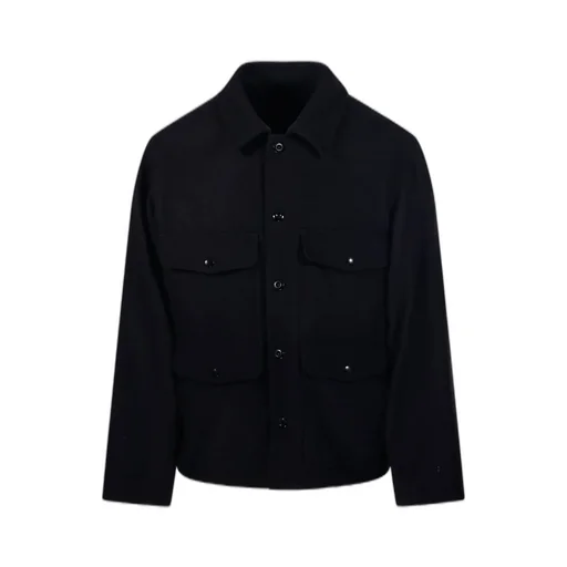 Lemaire Patch-Pocket Long-Sleeved Shirt Jacket