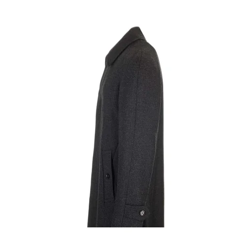 Lardini Single-Breasted Striped Coat