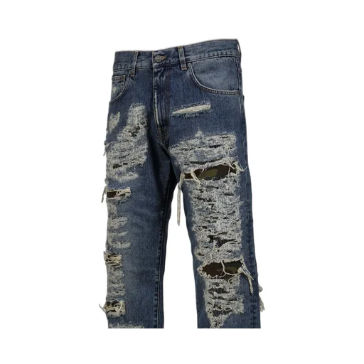 Collection Repaired Loose Fivepocket / Blu