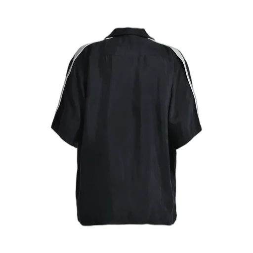 Script Logo Line Shirt / Black