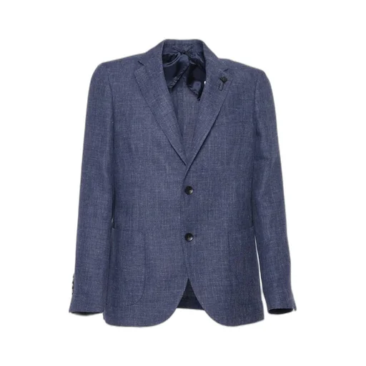 Lardini Single-Breasted Straight Hem Blazer