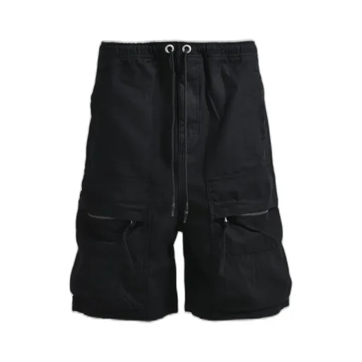 Newrich Big Cargo Shorts / Cotton Blk