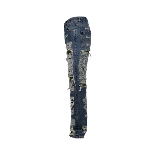 Collection Repaired Loose Fivepocket / Blu
