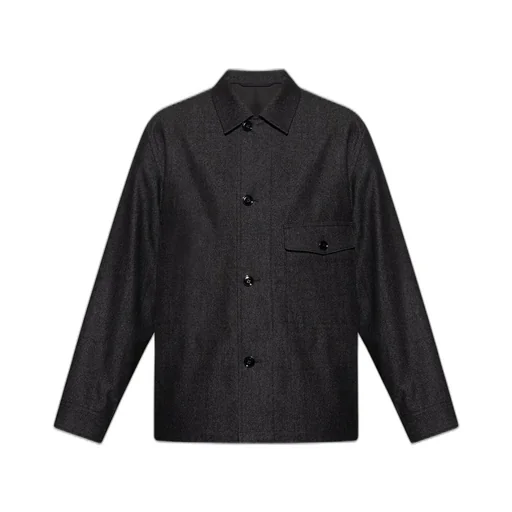 Lemaire Pocket Detailed Buttoned Shirt