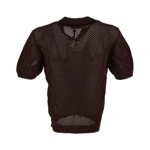 Laneus Knitted Polo Shirt