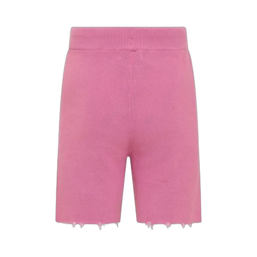 Laneus Frayed Hem Shorts