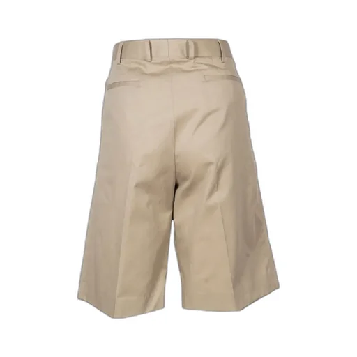 Laneus Gabardine Double Pence Bermuda Shorts